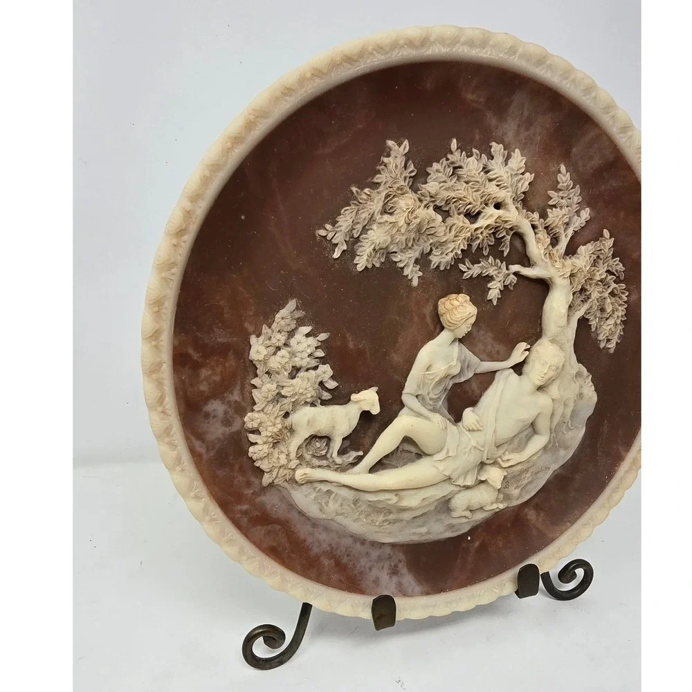 Vtg incolay plate‎ 
